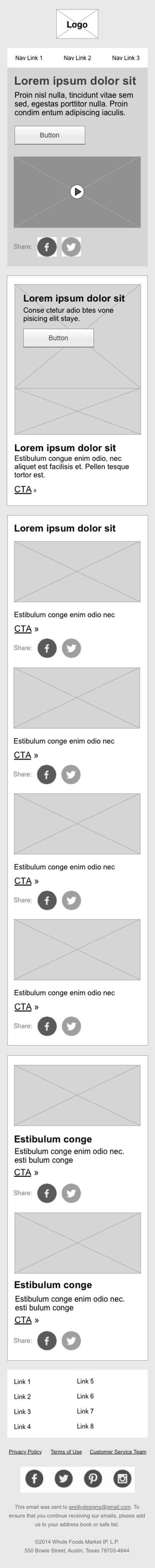 Wireframe Mobile